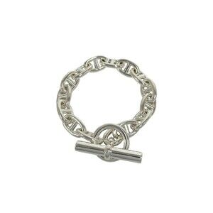 HERMES Silver Charm Bracelet
